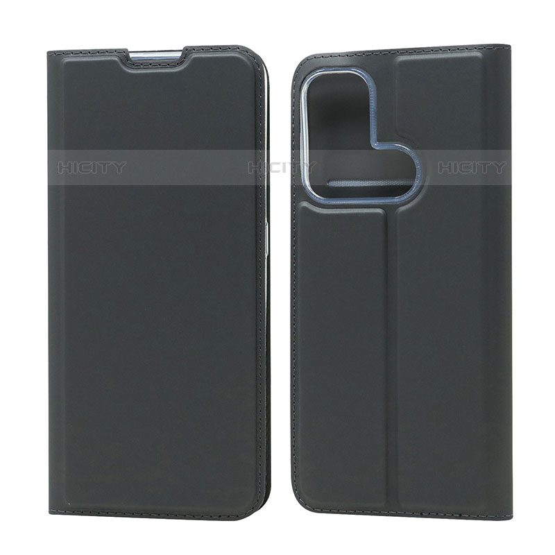 Coque Portefeuille Livre Cuir Etui Clapet D05T pour Oppo Reno5 A Noir Plus