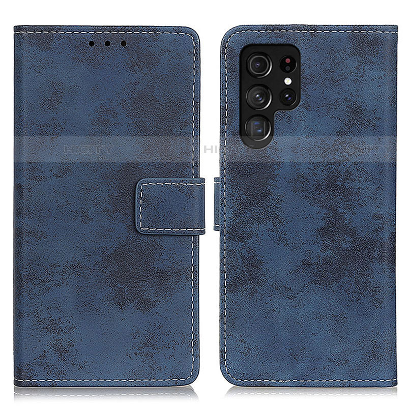 Coque Portefeuille Livre Cuir Etui Clapet D05Y pour Samsung Galaxy S21 Ultra 5G Plus