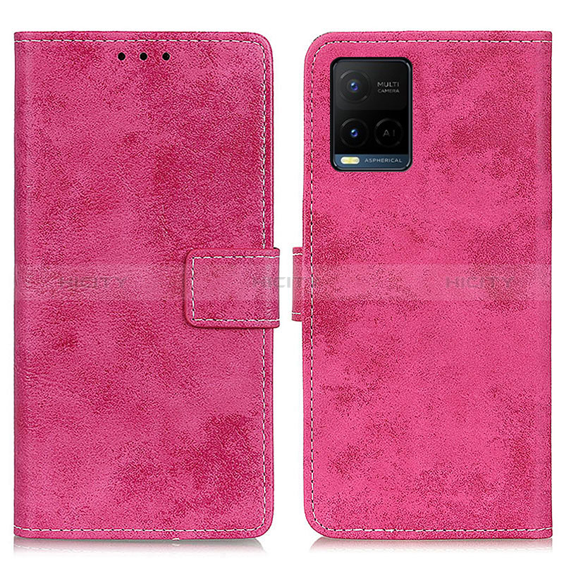 Coque Portefeuille Livre Cuir Etui Clapet D05Y pour Vivo Y21a Plus