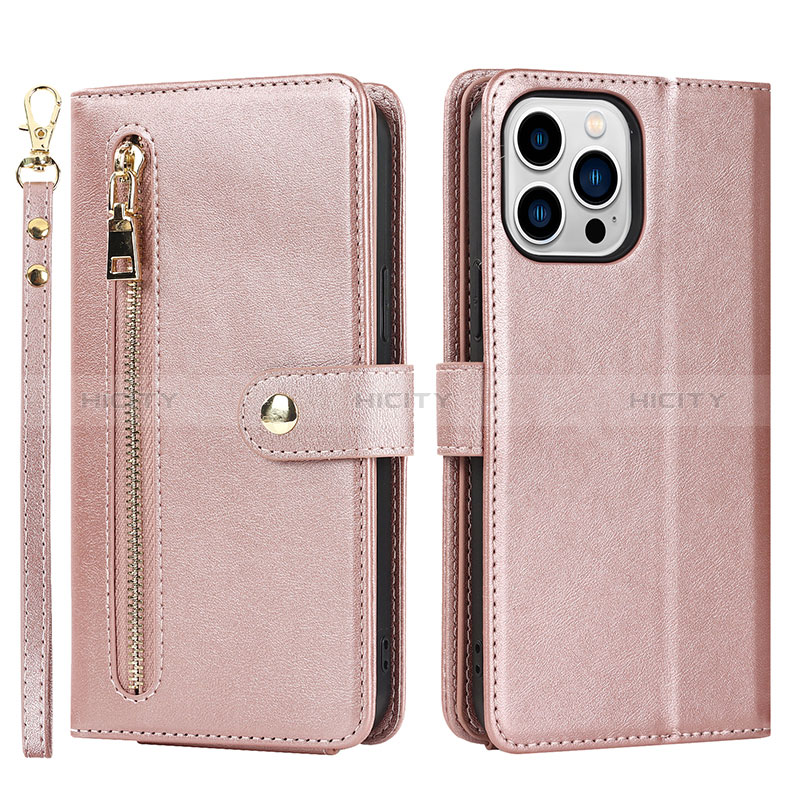 Coque Portefeuille Livre Cuir Etui Clapet D06T pour Apple iPhone 13 Pro Max Plus