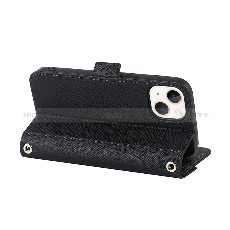 Coque Portefeuille Livre Cuir Etui Clapet D07T pour Apple iPhone 13 Plus