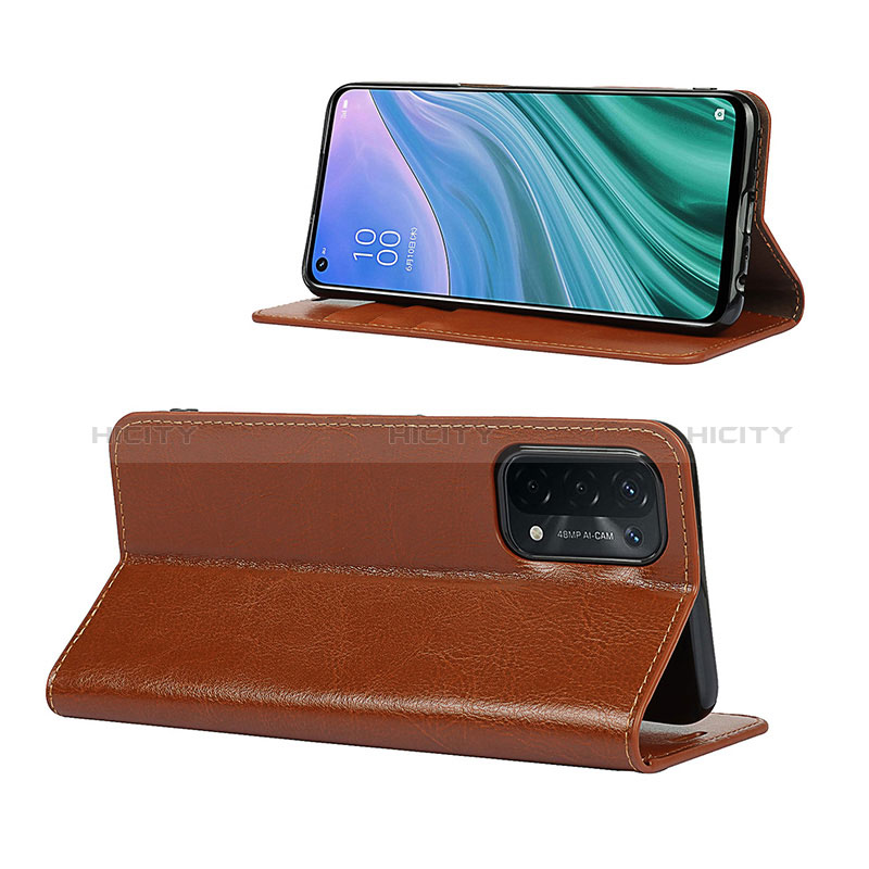 Coque Portefeuille Livre Cuir Etui Clapet D07T pour Oppo A54 5G Plus