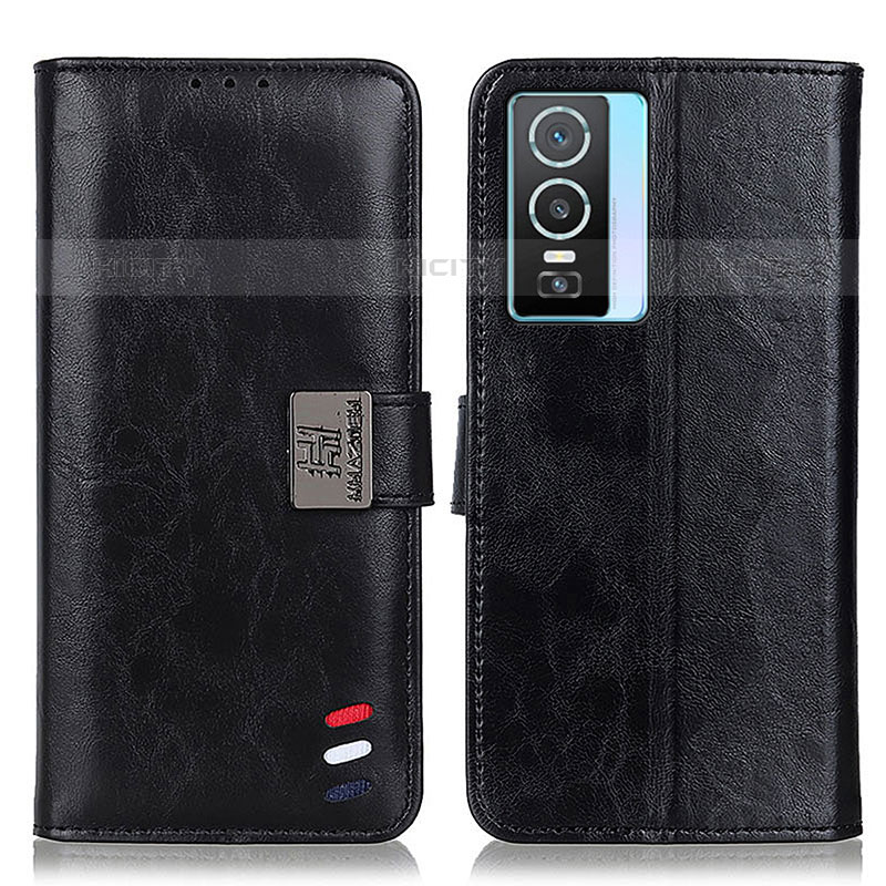 Coque Portefeuille Livre Cuir Etui Clapet D07Y pour Vivo Y74s 5G Plus