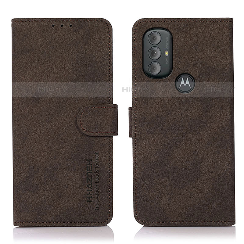 Coque Portefeuille Livre Cuir Etui Clapet D08Y pour Motorola Moto G Play Gen 2 Marron Plus