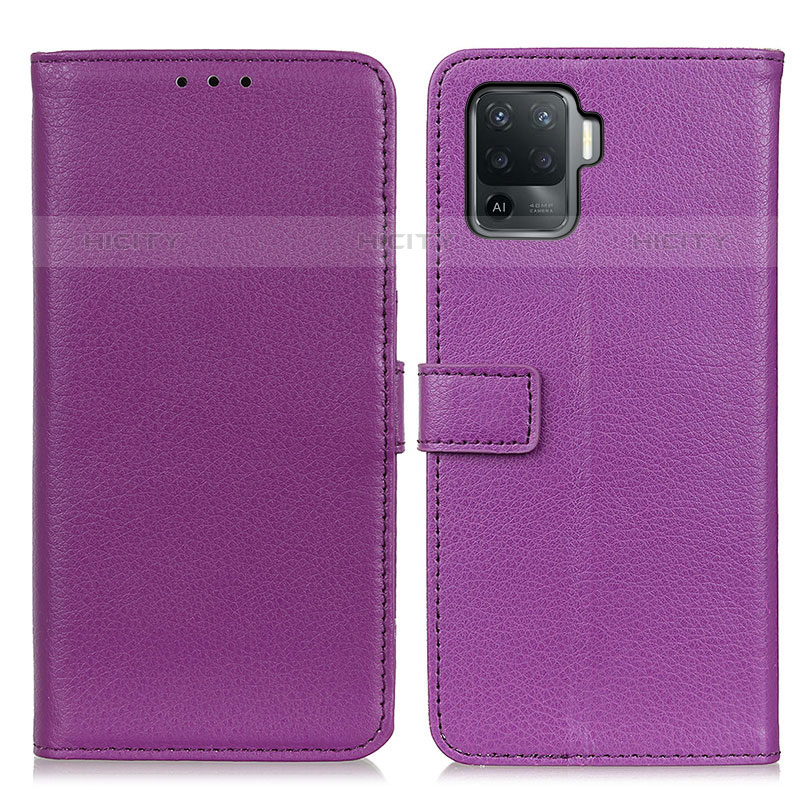 Coque Portefeuille Livre Cuir Etui Clapet D09Y pour Oppo Reno5 F Plus