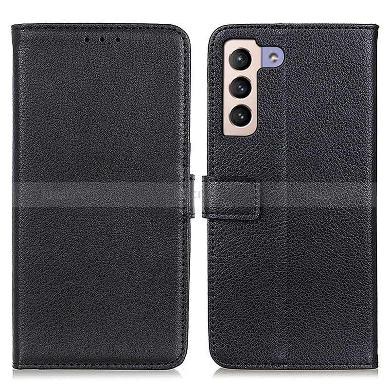 Coque Portefeuille Livre Cuir Etui Clapet D09Y pour Samsung Galaxy S24 5G Noir Plus