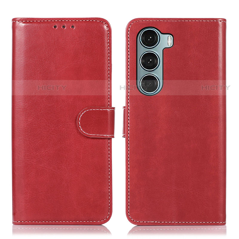 Coque Portefeuille Livre Cuir Etui Clapet D10Y pour Motorola Moto Edge S30 5G Rouge Plus