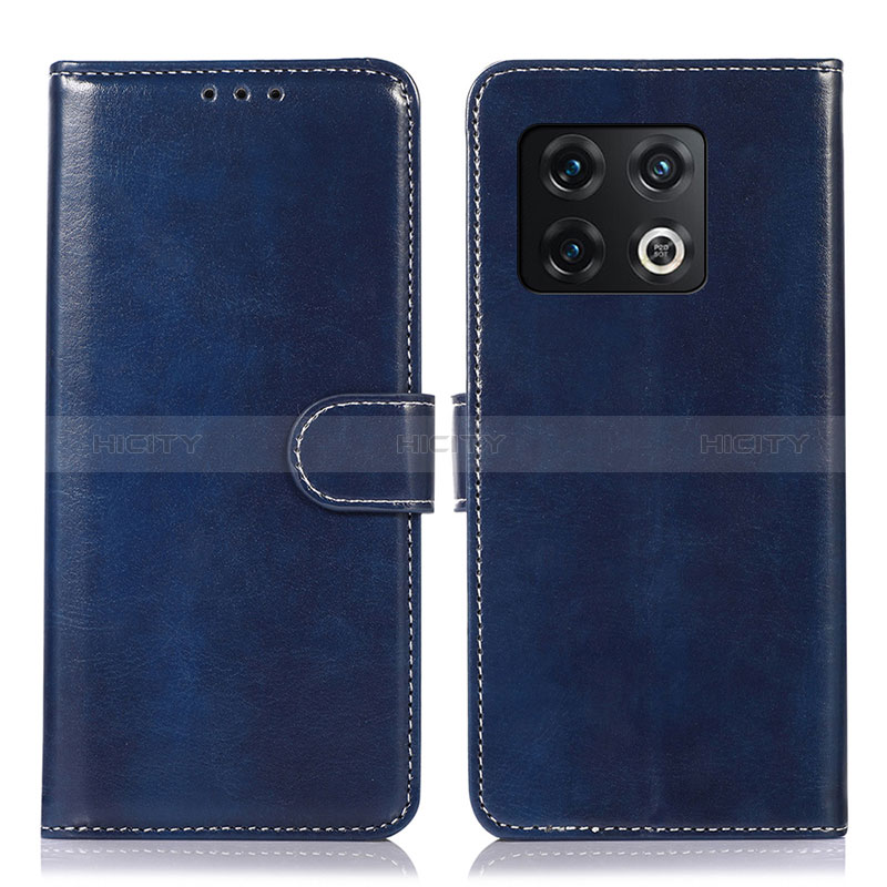 Coque Portefeuille Livre Cuir Etui Clapet D11Y pour OnePlus 10 Pro 5G Bleu Plus