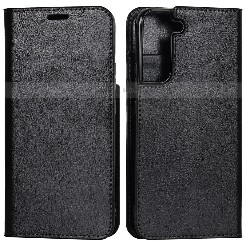 Coque Portefeuille Livre Cuir Etui Clapet D13T pour Samsung Galaxy S21 FE 5G Noir Plus