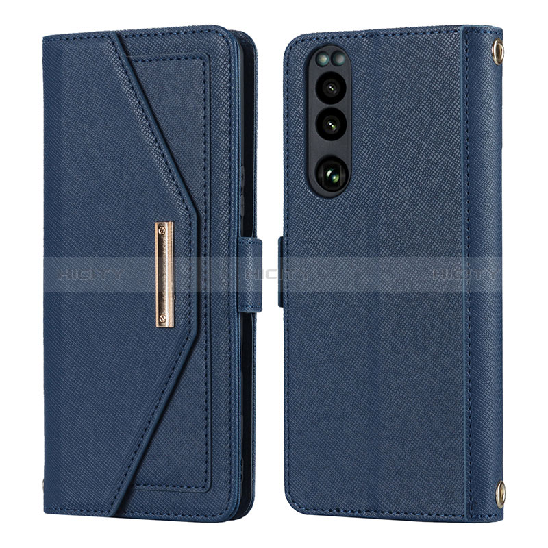 Coque Portefeuille Livre Cuir Etui Clapet DT1 pour Sony Xperia 5 III SO-53B Plus