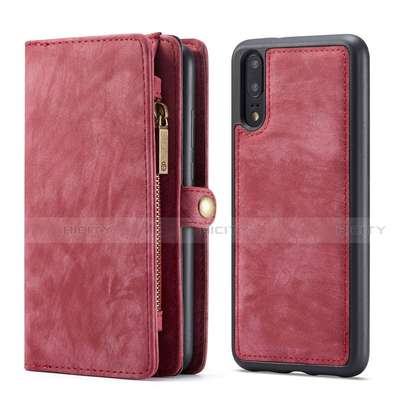 Coque Portefeuille Livre Cuir Etui Clapet G02 pour Huawei P20 Plus