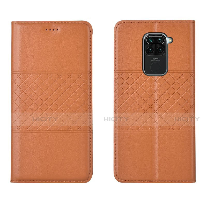 Coque Portefeuille Livre Cuir Etui Clapet G03 pour Xiaomi Redmi 10X 4G Orange Plus