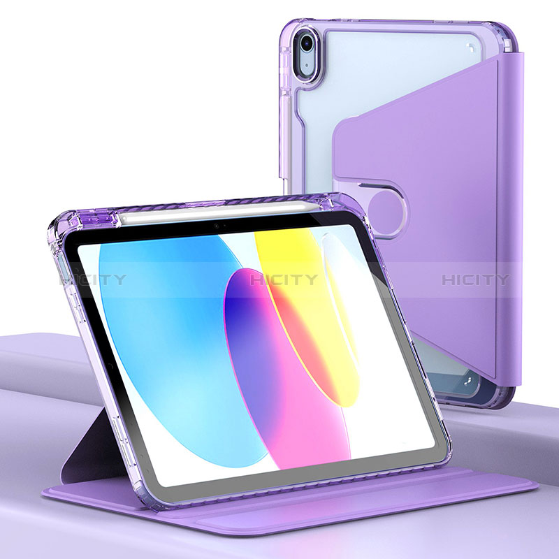 Coque Portefeuille Livre Cuir Etui Clapet H01 pour Apple iPad 10.9 (2022) Plus