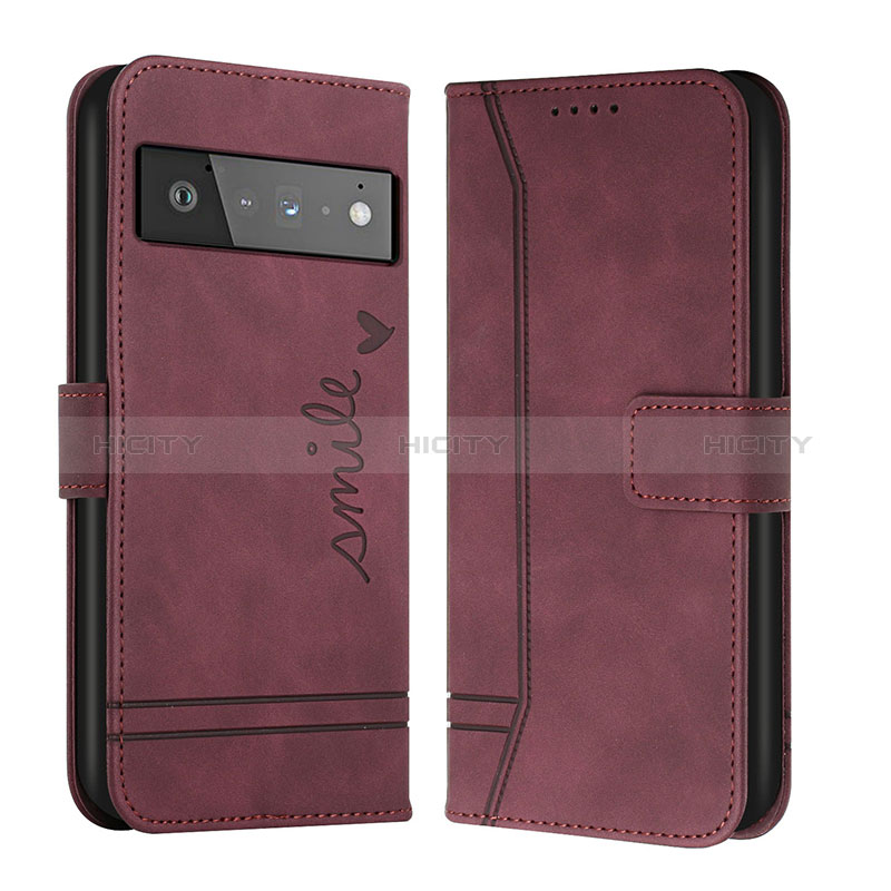 Coque Portefeuille Livre Cuir Etui Clapet H01X pour Google Pixel 6 5G Plus