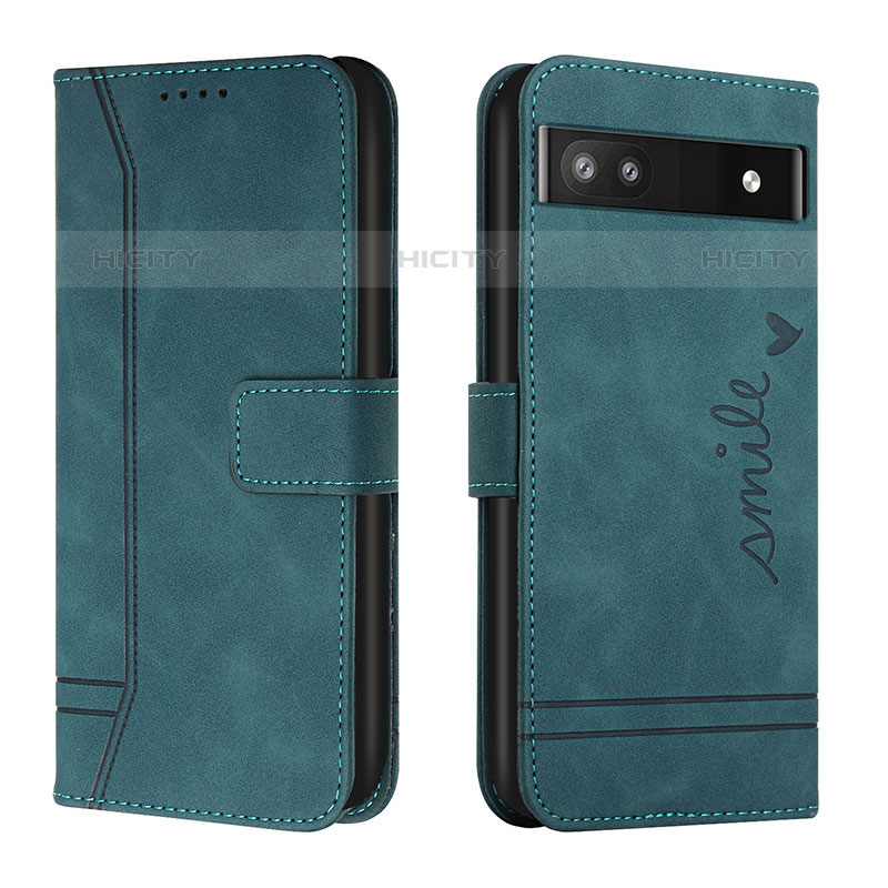 Coque Portefeuille Livre Cuir Etui Clapet H01X pour Google Pixel 6a 5G Plus