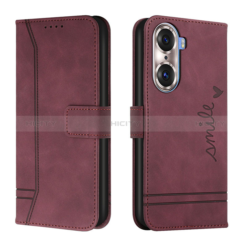 Coque Portefeuille Livre Cuir Etui Clapet H01X pour Huawei Honor 60 5G Plus