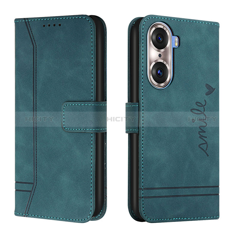 Coque Portefeuille Livre Cuir Etui Clapet H01X pour Huawei Honor 60 5G Plus