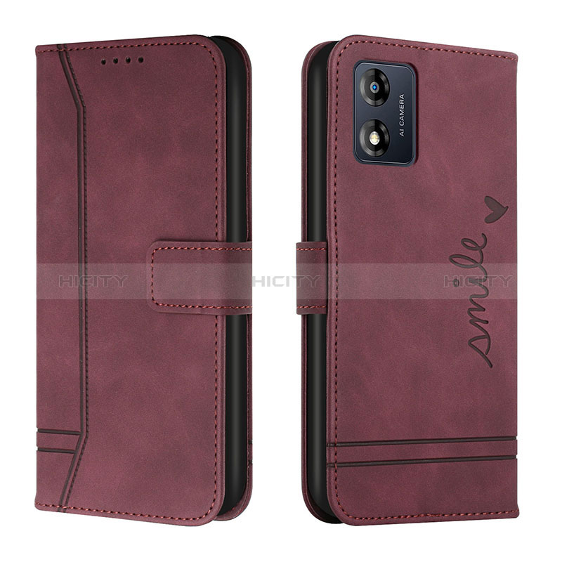 Coque Portefeuille Livre Cuir Etui Clapet H01X pour Motorola Moto E13 Plus