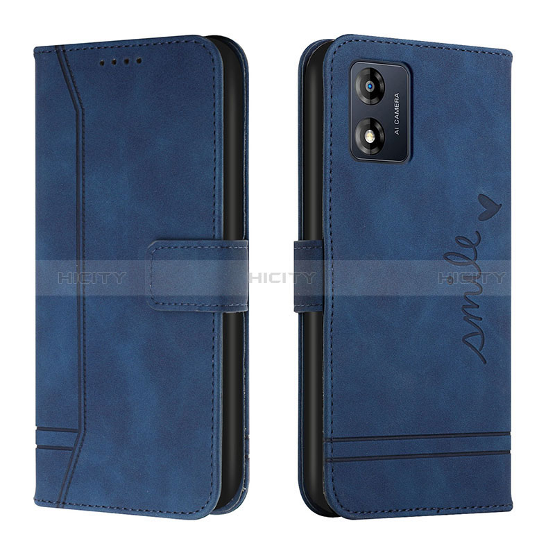 Coque Portefeuille Livre Cuir Etui Clapet H01X pour Motorola Moto E13 Plus