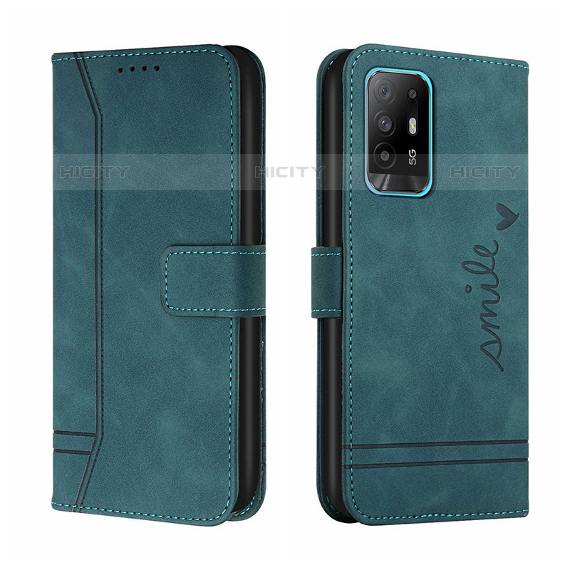 Coque Portefeuille Livre Cuir Etui Clapet H01X pour Oppo A95 5G Plus