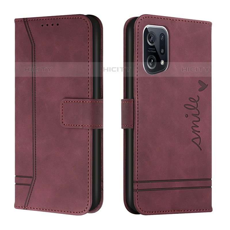 Coque Portefeuille Livre Cuir Etui Clapet H01X pour Oppo Find X5 Pro 5G Plus