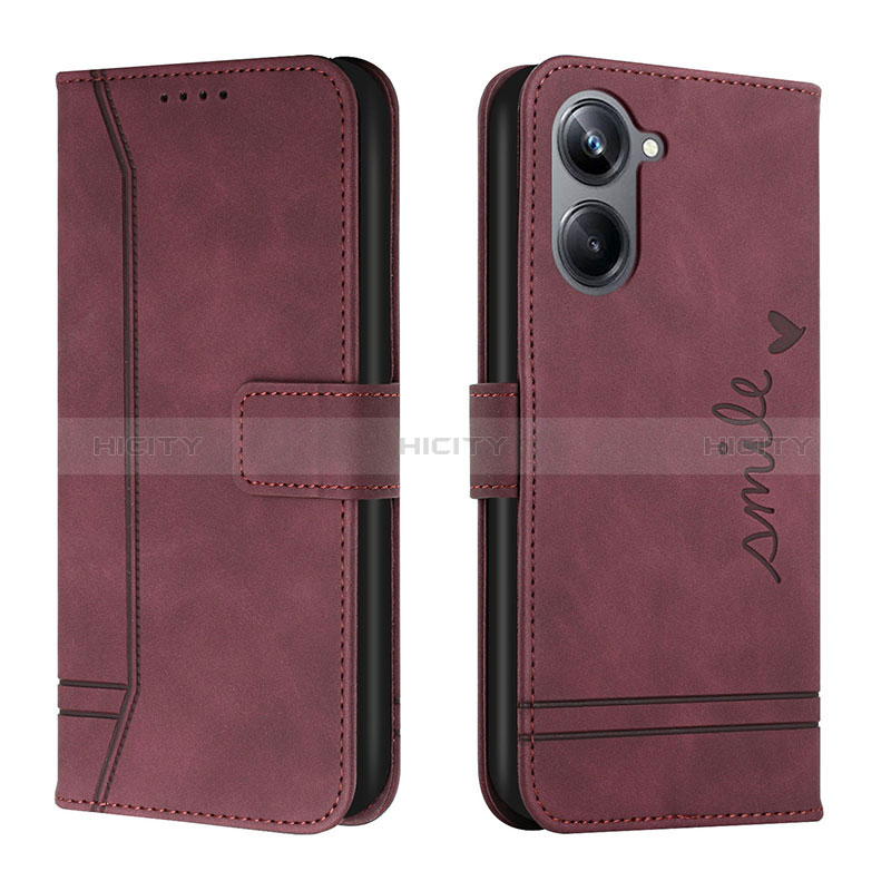 Coque Portefeuille Livre Cuir Etui Clapet H01X pour Realme 10 Pro 5G Plus