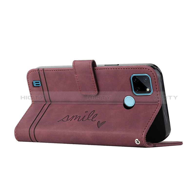 Coque Portefeuille Livre Cuir Etui Clapet H01X pour Realme C25Y India Plus