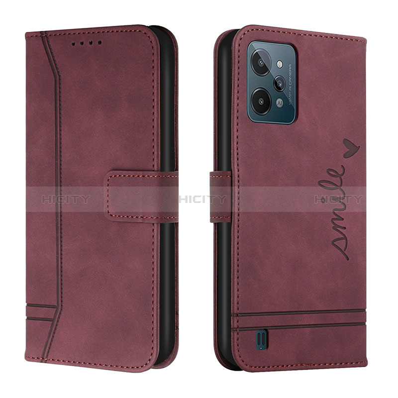 Coque Portefeuille Livre Cuir Etui Clapet H01X pour Realme C31 Plus