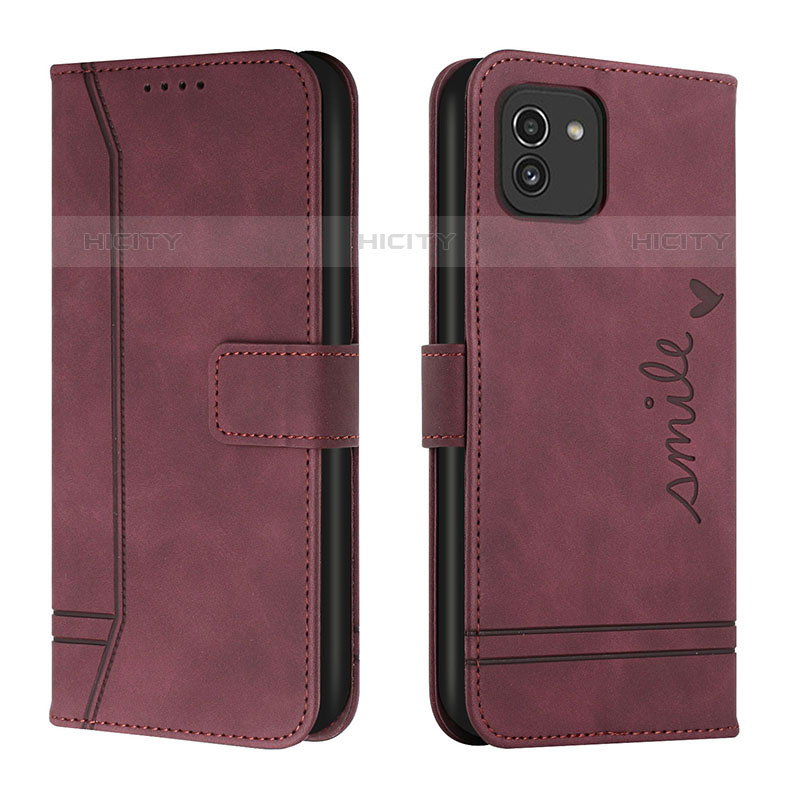 Coque Portefeuille Livre Cuir Etui Clapet H01X pour Samsung Galaxy A03 Plus