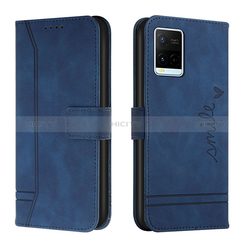 Coque Portefeuille Livre Cuir Etui Clapet H01X pour Vivo Y21 Plus