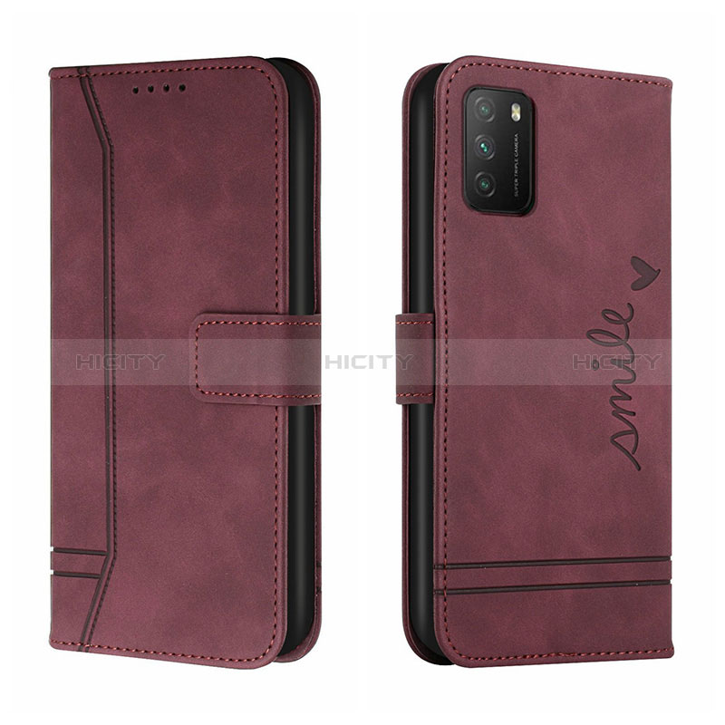 Coque Portefeuille Livre Cuir Etui Clapet H01X pour Xiaomi Poco M3 Plus