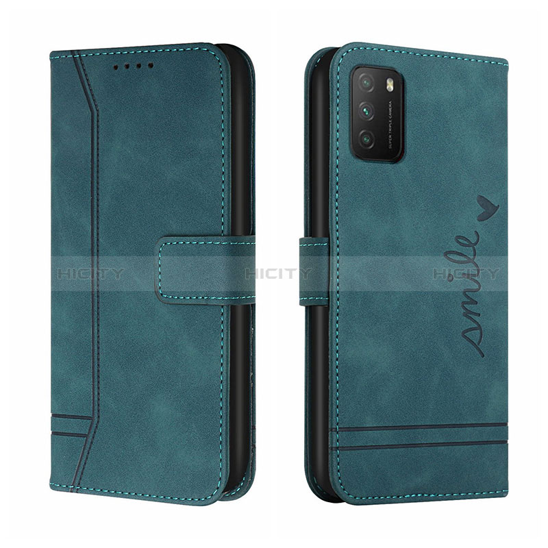 Coque Portefeuille Livre Cuir Etui Clapet H01X pour Xiaomi Poco M3 Plus