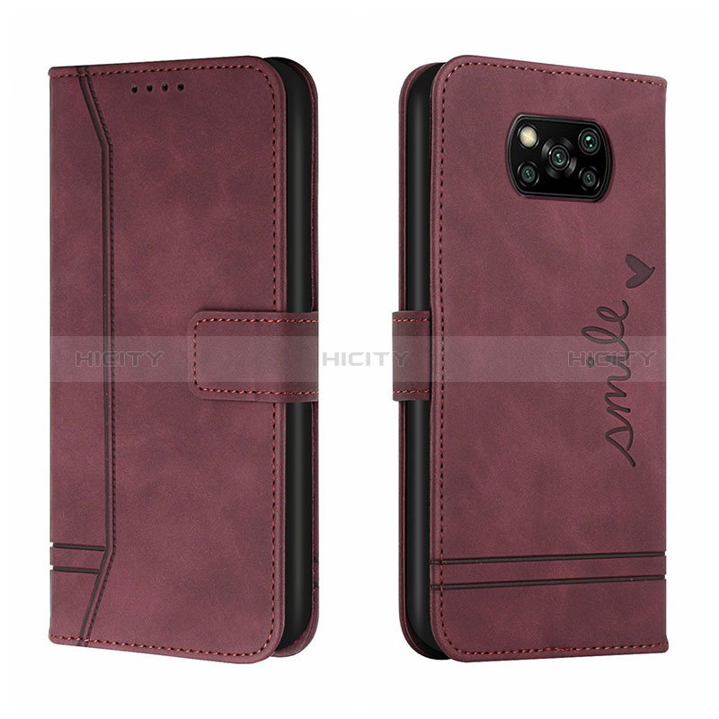 Coque Portefeuille Livre Cuir Etui Clapet H01X pour Xiaomi Poco X3 Plus