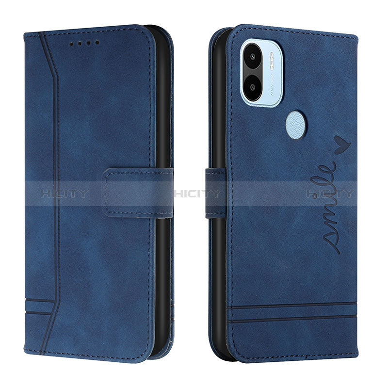 Coque Portefeuille Livre Cuir Etui Clapet H01X pour Xiaomi Redmi A1 Plus Bleu Plus