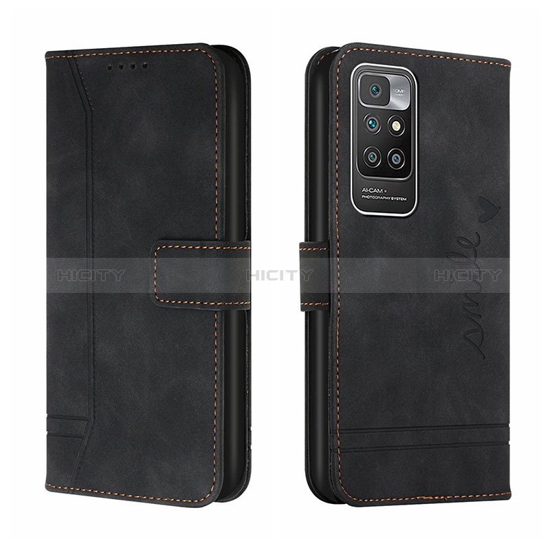 Coque Portefeuille Livre Cuir Etui Clapet H01X pour Xiaomi Redmi Note 11 4G (2021) Noir Plus