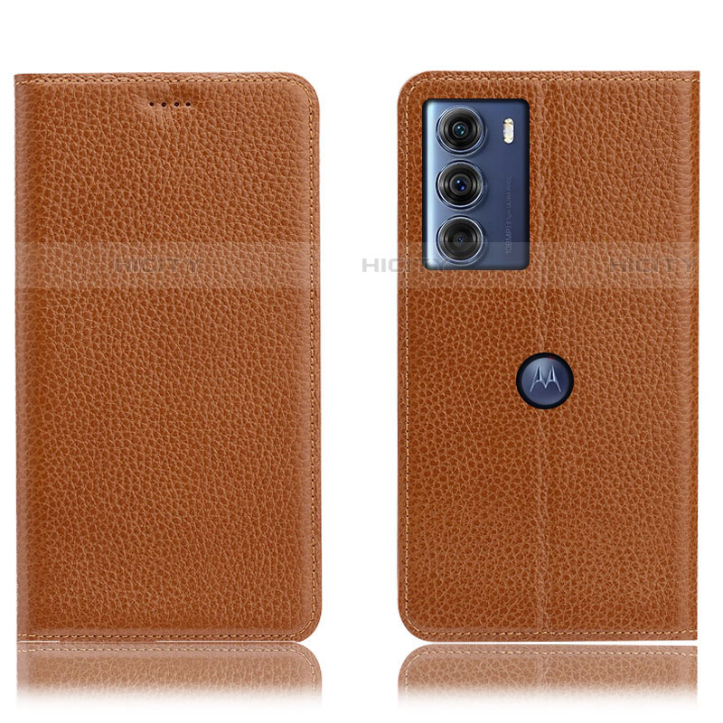 Coque Portefeuille Livre Cuir Etui Clapet H02P pour Motorola Moto G200 5G Plus