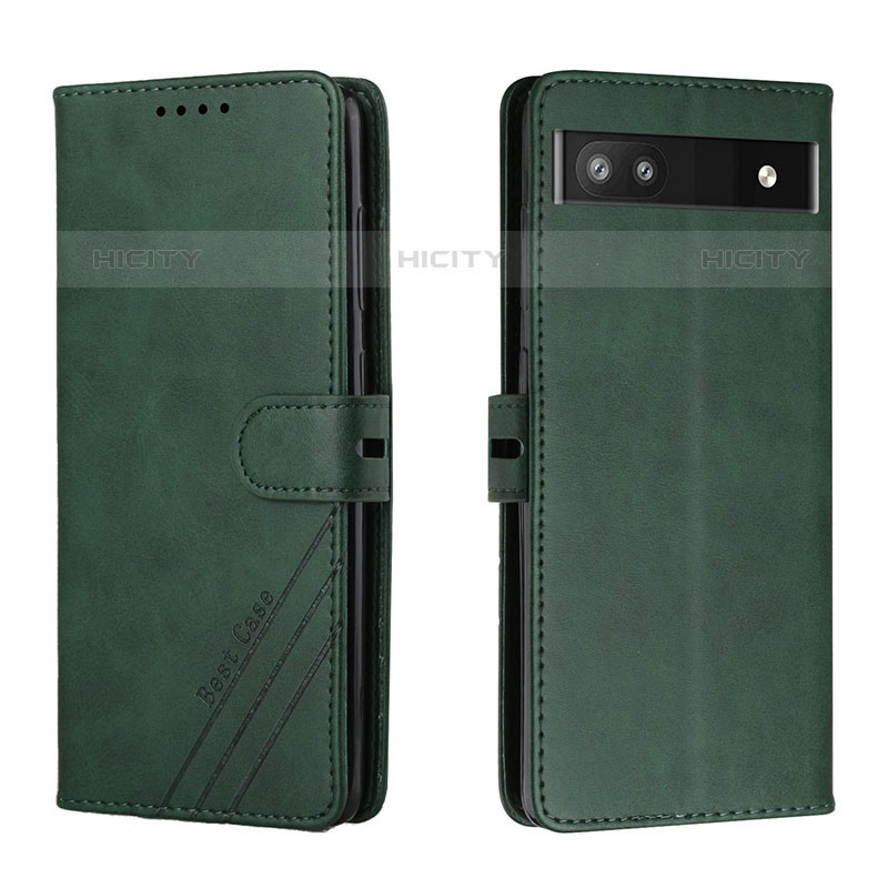 Coque Portefeuille Livre Cuir Etui Clapet H02X pour Google Pixel 6a 5G Plus