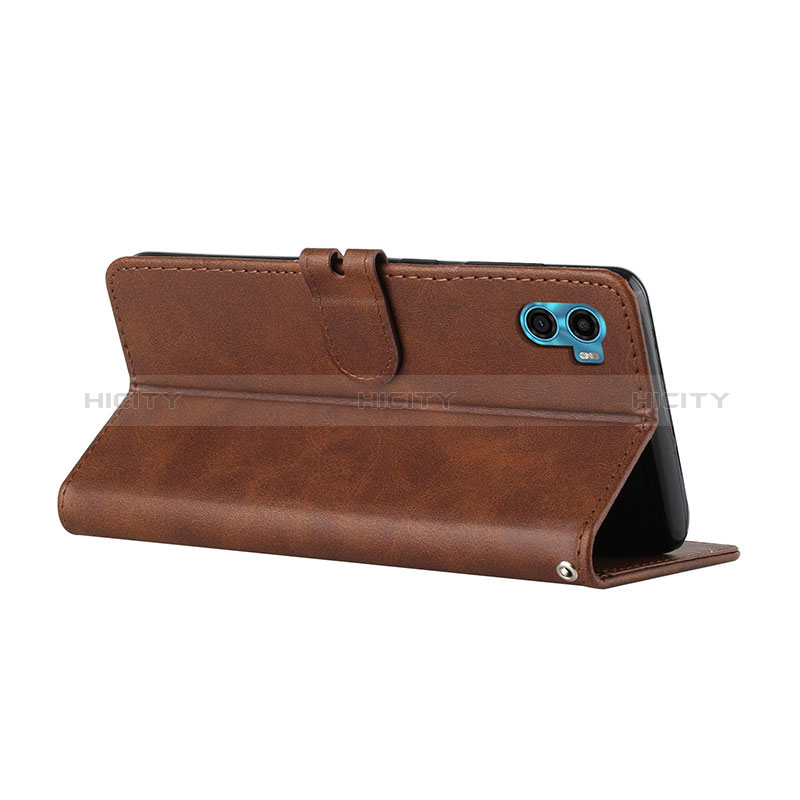 Coque Portefeuille Livre Cuir Etui Clapet H02X pour Motorola Moto E22S Plus