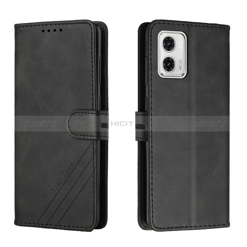 Coque Portefeuille Livre Cuir Etui Clapet H02X pour Motorola Moto G73 5G Plus