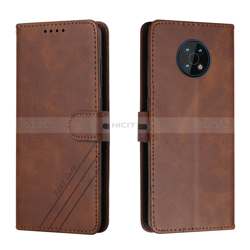 Coque Portefeuille Livre Cuir Etui Clapet H02X pour Nokia G50 5G Marron Plus