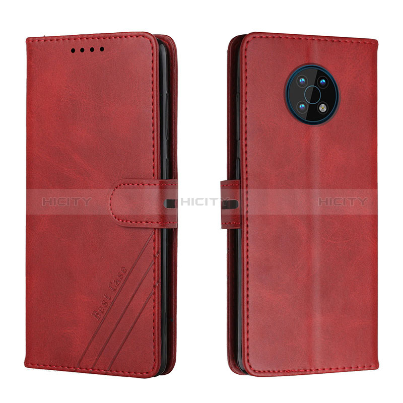 Coque Portefeuille Livre Cuir Etui Clapet H02X pour Nokia G50 5G Rouge Plus