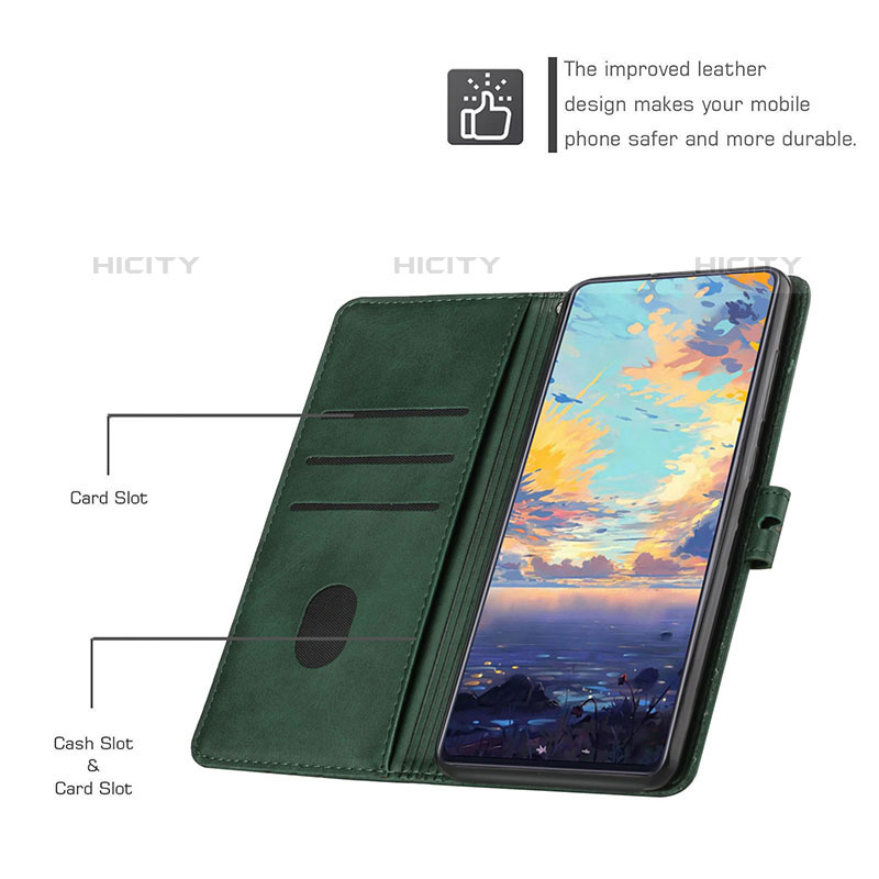 Coque Portefeuille Livre Cuir Etui Clapet H02X pour Oppo A95 5G Plus