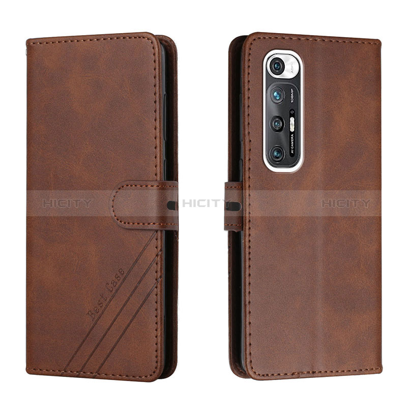 Coque Portefeuille Livre Cuir Etui Clapet H02X pour Xiaomi Mi 10S 5G Marron Plus