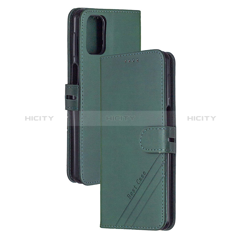 Coque Portefeuille Livre Cuir Etui Clapet H02X pour Xiaomi Mi 10T 5G Vert Plus