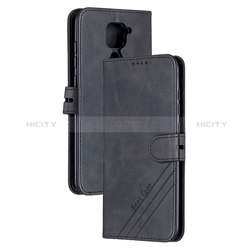 Coque Portefeuille Livre Cuir Etui Clapet H02X pour Xiaomi Redmi 10X 4G Noir Plus