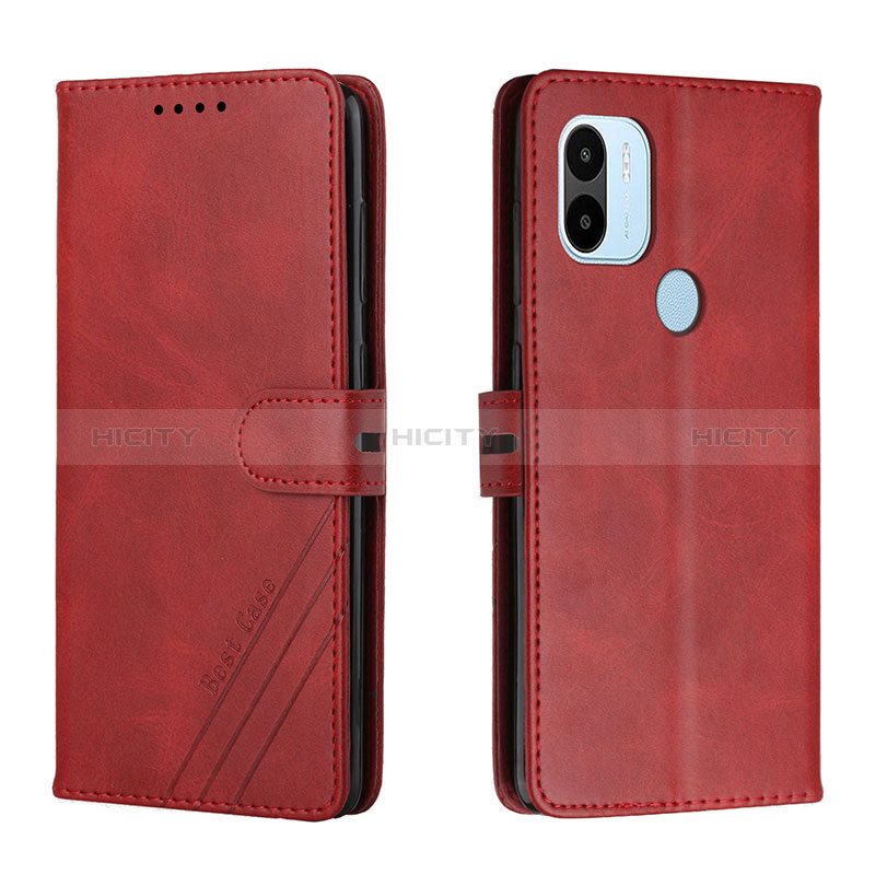 Coque Portefeuille Livre Cuir Etui Clapet H02X pour Xiaomi Redmi A1 Plus Rouge Plus