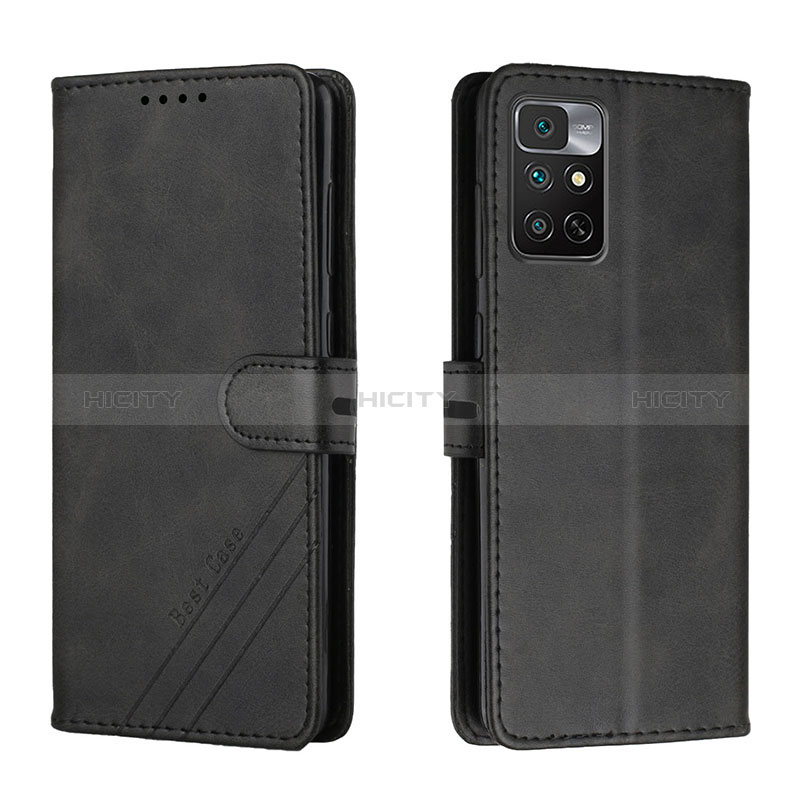 Coque Portefeuille Livre Cuir Etui Clapet H02X pour Xiaomi Redmi Note 11 4G (2022) Noir Plus