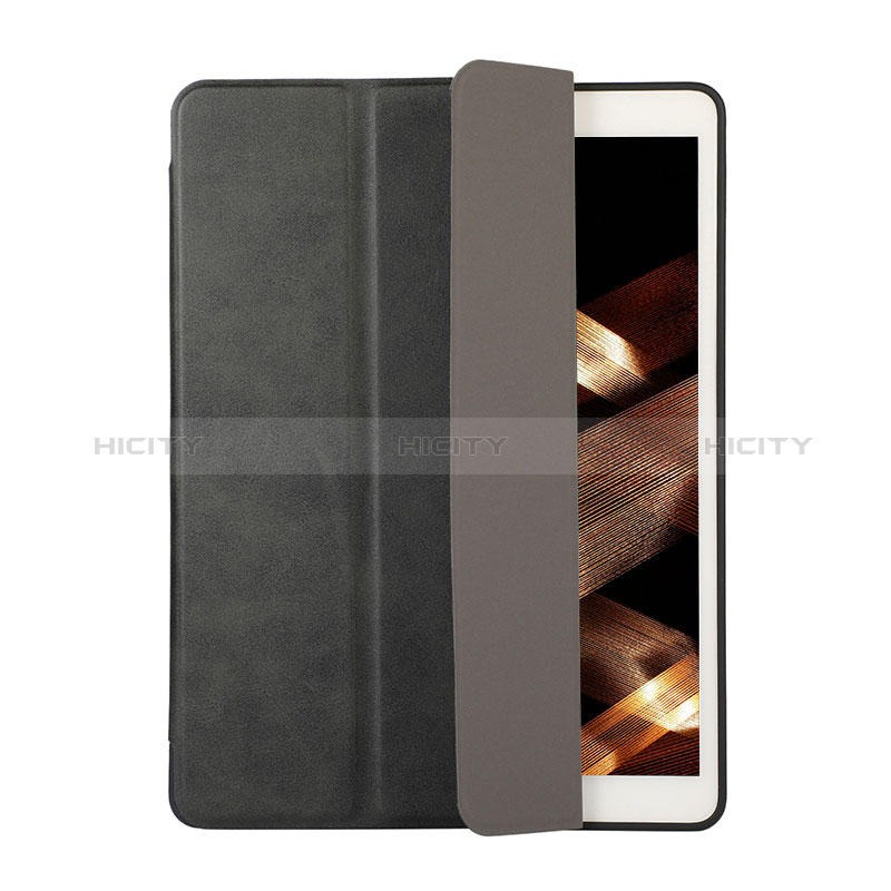 Coque Portefeuille Livre Cuir Etui Clapet H03 pour Apple iPad 10.2 (2019) Noir Plus