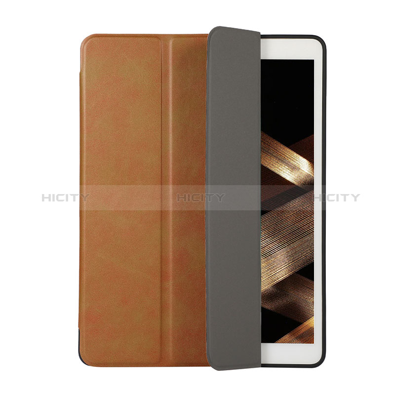 Coque Portefeuille Livre Cuir Etui Clapet H03 pour Apple iPad 10.2 (2021) Marron Plus