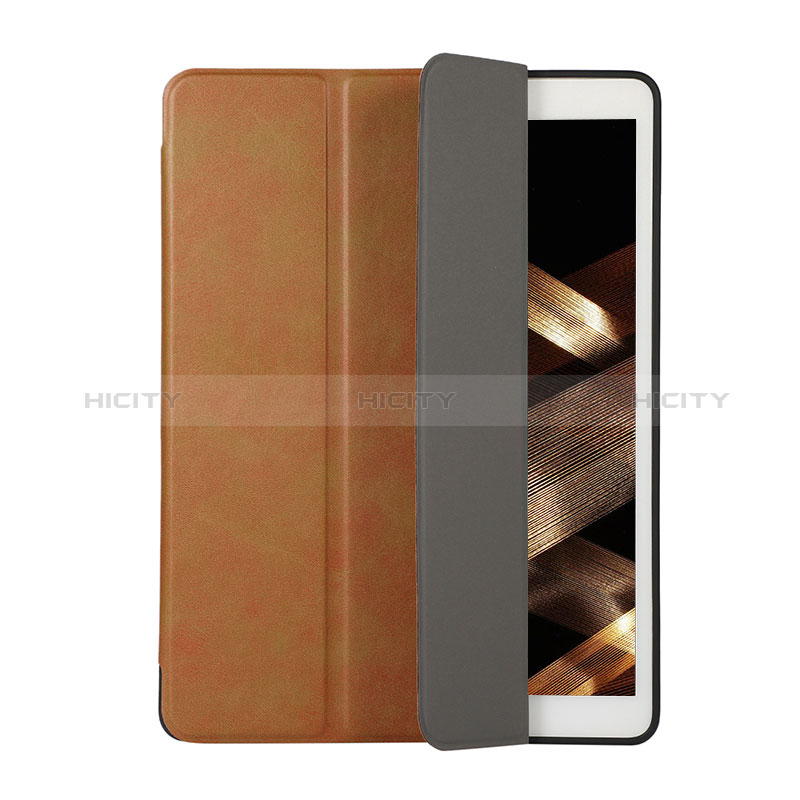 Coque Portefeuille Livre Cuir Etui Clapet H03 pour Apple iPad Mini 6 Marron Plus